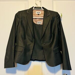 Size 8 Kasper Grey Women's Three pieces Garment NWT Dark Smoke Aurora